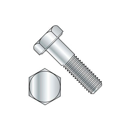 Brighton-Best Grade A307, 3/8"-16 Hex Head Cap Screw, Zinc Plated Steel, 3 in L 494055